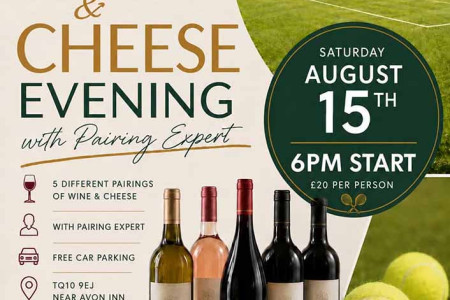 Wine and cheese night at AVTCC